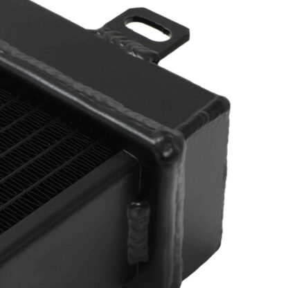 Twin core aluminium radiator will achieve up to 30% more cooling capability than the standard radiator.