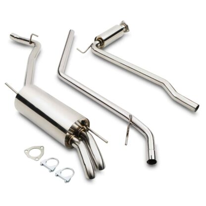 2″ bore throughout for maximum gas flow