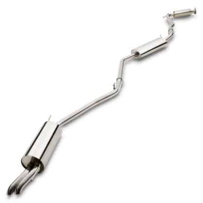 2″ bore throughout for maximum gas flow