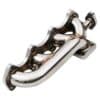 Free flowing tubular design to improve exhaust flow