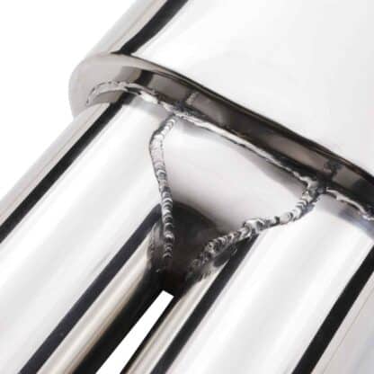 Designed to directly replace the original system from the catalytic converter backwards