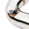 Mandrel bent and fully TIG welded for strength and durability