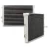 Twin aluminium core will achieve up to 30% more cooling capability than the standard radiator
