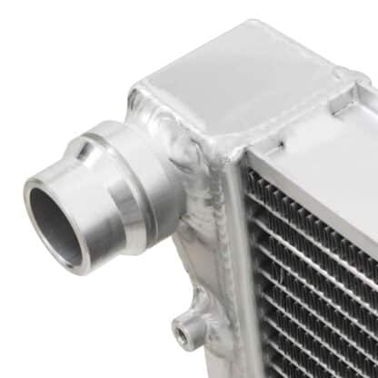 Polished alloy and TIG welded for strength and long lasting durability