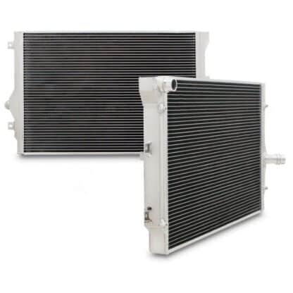 Twin aluminium core will achieve up to 30% more cooling capability than the standard radiator