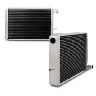 Twin core aluminium radiator will achieve up to 30% more cooling capability than the standard radiator