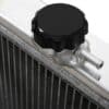 More water volume within a channel means greater cooling efficiency