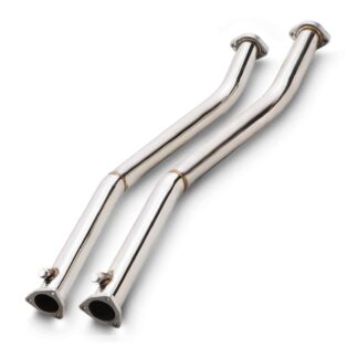 Gravity Performance decats instantly increase power by allowing exhaust gasses to exit the vehicle quicker. Our decats are designed to be direct replacements for the OEM catalytic converter