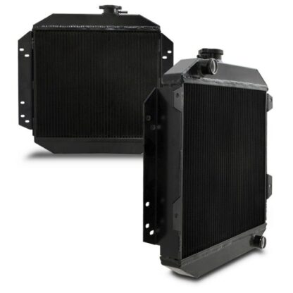 Twin core aluminium core will achieve up to 30% more cooling capability than the standard radiator