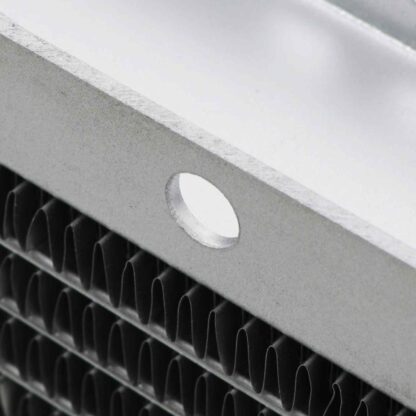 Twin aluminium core will achieve up to 30% more cooling capability than the standard radiator