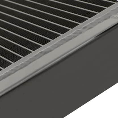 Twin aluminium core will achieve up to 30% more cooling capability than the standard radiator