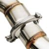 Manufactured from Mandrel bent T304 grade stainless steel with full TIG welding for strength and durability