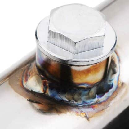Mandrel bent and fully TIG welded for strength and durability