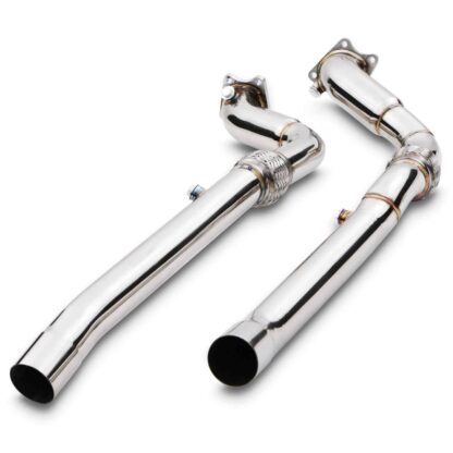 3″ Free flowing catalyst replacement to get the most from the twin turbo 4.2 V8 engine