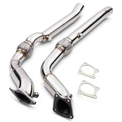 Gravity Performance decats are made to completely replace the stock catalytic converter eliminating all restrictions. Our Performance decats improve throttle response and allow for improved exhaust flow increasing power and torque.