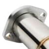 Fully polished stainless steel finish