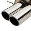 3' Bore Throughout with Twin 3' Tailpipes
