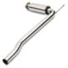 Mandrel bent and fully TIG welded for strength and durability
