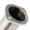 designed to maximise exhaust flow