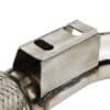 Built in flexi joint to help reduce exhaust strain