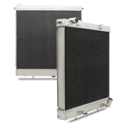 Twin channel aluminium core will achieve up to 30% greater cooling capacity than the standard item