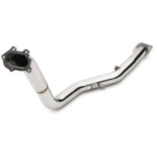 Gravity Performance Downpipes instantly increase power by allowing exhaust gasses to exit the vehicle quicker. Our Downpipes are designed to be direct replacements for OEM downpipes