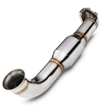our 2.5″ 200 CPI Sports Cat Downpipe produces a multitude of benefits