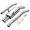 2.5″ bore throughout with Twin 2.5″ tailpipes