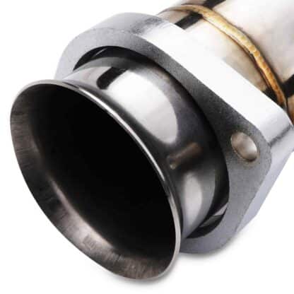 2.5″ Polished tailpipes designed to fit the OEM rear valance