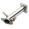 CNC machined flanges to fit the original exhaust system