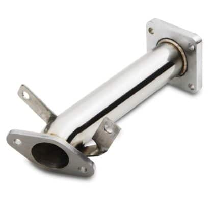 CNC machined flanges to fit the original exhaust system