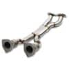 Gravity Performance Downpipes instantly increase power by allowing exhaust gasses to exit the vehicle quicker. Our Downpipes are designed to be direct replacements for OEM downpipes