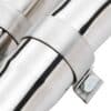 Mandrel bent and fully TIG welded for strength and durability