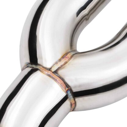 Our 2.5″ Exhaust Decat Downpipe compatible with Volkswagen Golf MK5 R32 3.2 VR6 05-08 is the perfect way to release more power from the 3.2l engine. By replacing the restrictive cat with a free flowing pipe