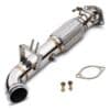 Built in flexi joint to help reduce strain on your exhaust