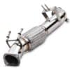 Built in flexi joint to help reduce strain on your exhaust