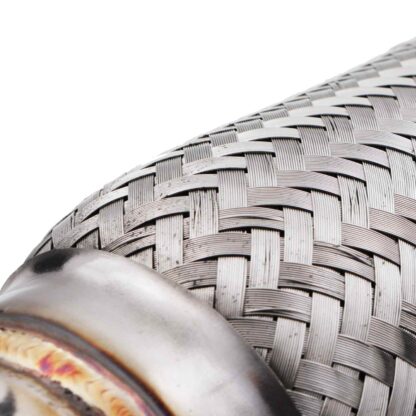 Built in flexi joint to help reduce strain on your exhaust