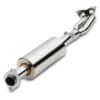 Mandrel bent and fully TIG welded for strength and durability