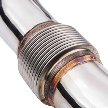 Designed with flexi’s to reduced strain on the exhaust system