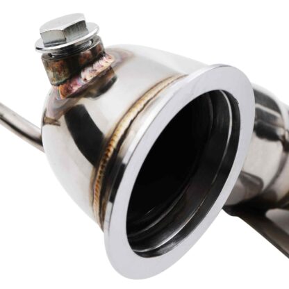 our 2.25″ Exhaust Decat Downpipe improves both power and throttle response.