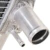 Polished alloy and TIG welded for strength and long lasting durability