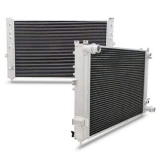 Twin aluminium core will achieve up to 30% more cooling capability than the standard radiator