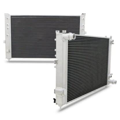 Twin aluminium core will achieve up to 30% more cooling capability than the standard radiator