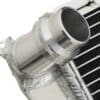 high pressure caps and polished end tanks they provide not only more efficient cooling but provide a great visual upgrade for all engine bays.