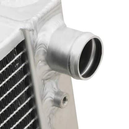 Polished alloy and TIG welded for strength and long lasting durability