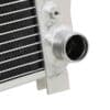 Twin aluminium core will achieve up to 30% more cooling capability than the standard radiator