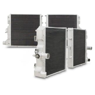 Twin aluminium core will achieve up to 30% more cooling capability than the standard radiator