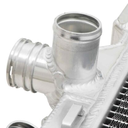Twin aluminium core will achieve up to 30% more cooling capability than the standard radiator