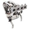 Mandrel bent and fully TIG welded for strength and durability.
