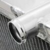 Polished alloy and TIG welded for strength and long lasting durability